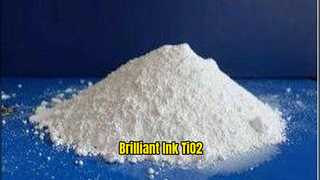 Rutile TiO2 สำหรับความทึบแสงเงาของหมึก