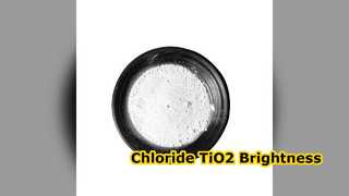 คลอไรด์ TiO2 สำหรับการเคลือบสีมีความบริสุทธิ์สูง
