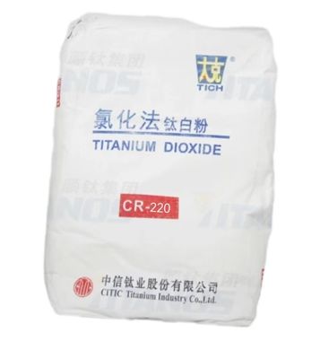 กระบวนการ CR-220 Rutile Titanium Dioxide Chloride ด้วยความกระจายได้ดีเยี่ยม