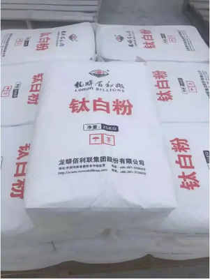 BLR-895 Rutile Titanium Dioxide พร้อมเคลือบซิรคอนิโอ-อัลลูมิเนียเพื่อการกระจายตัวอย่างรวดเร็วและทนต่ออากาศภายนอก