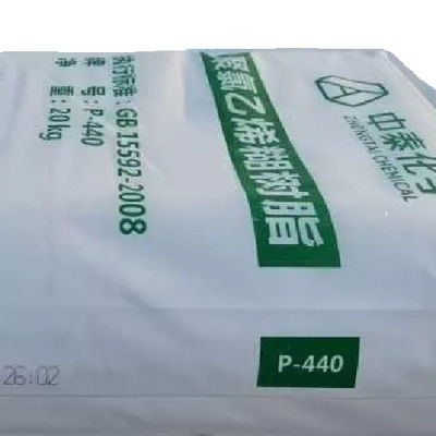 พีวีซีอิมัลชันเรซินโพลีเมอร์สูง P-440 E-PVC สำหรับหนังชั้นบนสุด