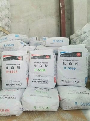 สี R5566 Rutile Sulphate Process เม็ดสีไททาเนียมไดออกไซด์ด้วย Alumina