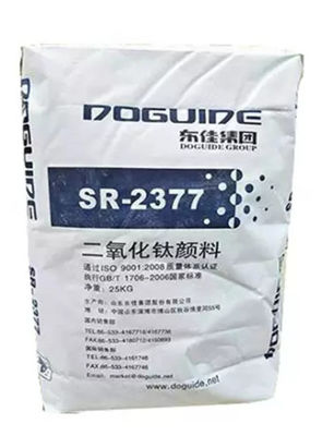 Tio2 Universal Titanium Dioxide SR-2377 สำหรับการเคลือบภายใน / ภายนอก Cas 13463-67-7