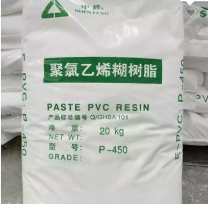 ผลิตภัณฑ์โฟม PVC Paste Resin P-450 Polyvinyl Chloride Resin