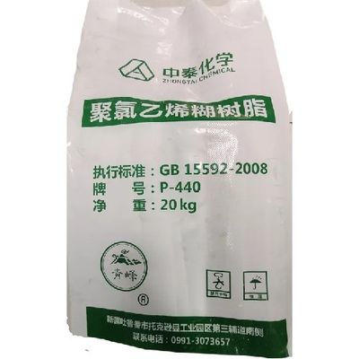 Zhongtai P-440 อิมัลชันพีวีซีเรซิ่นวาง CAS No 9002-86-2