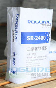 SR-2400 กระบวนการ Doguide Rutile Titanium Dioxide Sulphate CAS 13463-67-7