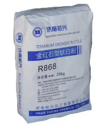 Jinan Yuxing กระบวนการซัลฟาตไทเทเนียมไดออกไซด์ TiO2 R868 กับการยึดยาวความสว่างที่ดีเยี่ยมสําหรับการเคลือบโค้ล