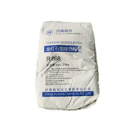 Jinan Yuxing R-868 คุณภาพสูง / ความขาวสูงไทเทเนียมไดออกไซด์สําหรับเคลือบ / สี