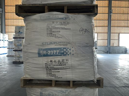 Tio2 Universal Type Sulphate Rutile Titanium Dioxide SR-2377 สำหรับสีรองพื้น Cas 13463-67-7