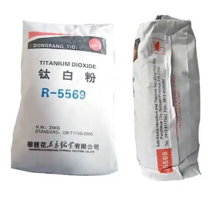 R-5569 รูติลไทโอ2 ซัลฟาตระดับสูง กระบวนการไทเทเนียมไดออกไซด์สําหรับหมึกที่มีการดูดซึมน้ํามันต่ํา