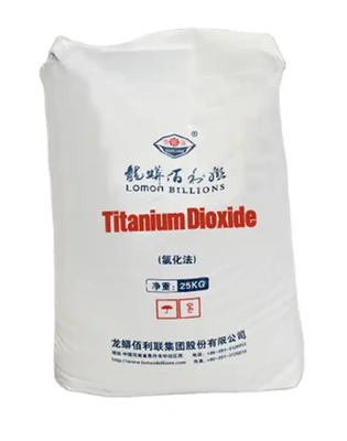 BLR-895 Rutile Titanium Dioxide พร้อมเคลือบซิรคอนิโอ-อัลลูมิเนียเพื่อการกระจายตัวอย่างรวดเร็วและทนต่ออากาศภายนอก