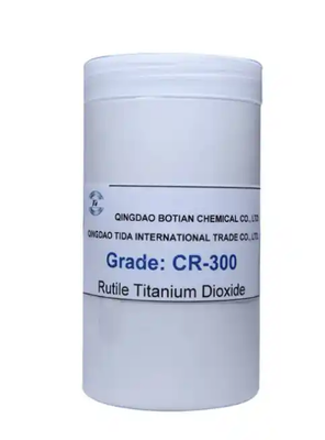 CR-300 ไทเทเนียมไดออกไซด์ รูไทล์ กระบวนการคลอไรด์ มีปริมาณรูไทล์ 99.9% การกระจายตัวดีเยี่ยม และความคงทนต่อรังสียูวี ΔE 0.5