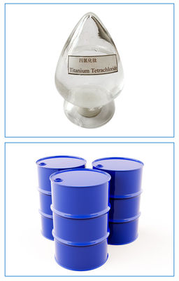 ISO 9001 99.9% ไทเทเนียม 4 คลอไรด์ CAS 7550-45-0 250 กก. ถัง