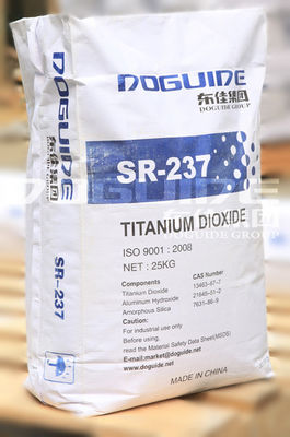 SR-237 Doguide Sulphate Process ไทเทเนียมไดออกไซด์ Tio2 สำหรับการเคลือบผง