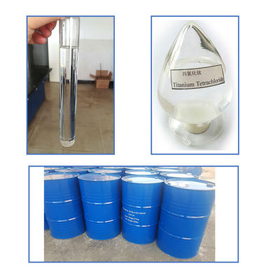 อุตสาหกรรม 99.9% ไทเทเนียม Tetrachloride TiCl4 CAS 7550-45-0 250 กก. ISO Tank Package
