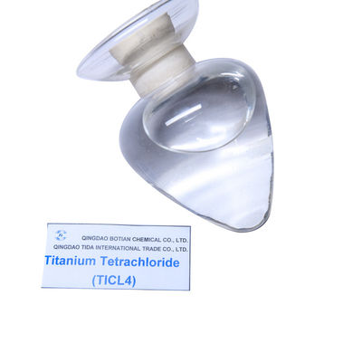 อุตสาหกรรม 99.9% ไทเทเนียม Tetrachloride TiCl4 CAS 7550-45-0 250 กก. ISO Tank Package