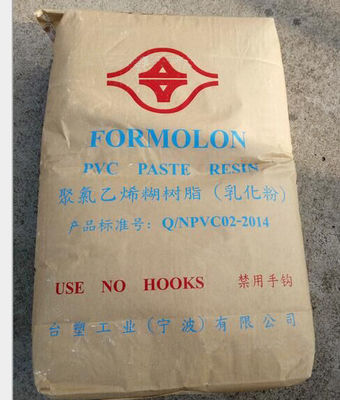 Formosa PR-440 PVC Paste Resin Emulsion Grade with K-Value 74 น้ําหนักโมเลกุลปานกลางและโปร่งใสเป็นเลิศ