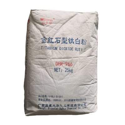 CAS 13463-67-7 Rutile Type กระบวนการไทเทเนียมไดออกไซด์ซัลเฟต DHR-966