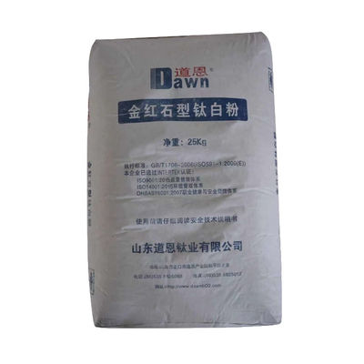 Dawn R-2195 Sulphate Process สีไททาเนียมไดออกไซด์และการเคลือบ 25 กก. Bag