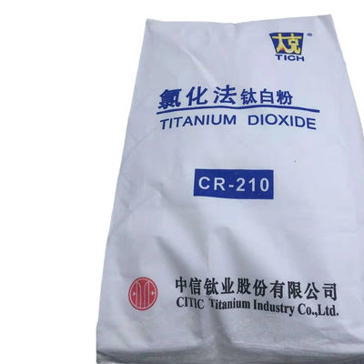กระบวนการ Rutile Chloride Tio2 White Pigment CR-210 Cas No 13463-67-7