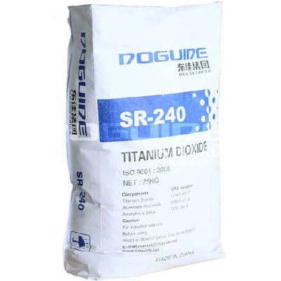 กระบวนการซัลเฟตไททาเนียมไดออกไซด์ Rutile เกรด CAS No 13463-67-7 Doguide SR-240