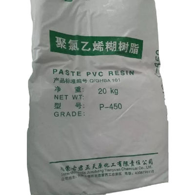 Junzheng P-450 อิมัลชันโพลีไวนิลคลอไรด์วางเรซิ่น Cas 9002-86-2