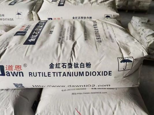 แอปพลิเคชั่นหมึก Rutile TIO2 R-5195 Dawn Rutile ไทเทเนียมไดออกไซด์ Cas 13463-67-7