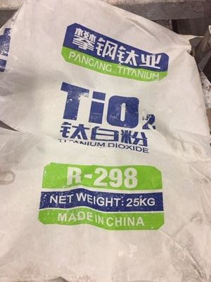 ไททาเนียมไดออกไซด์ White Pigment Rutile TIO2 R298 Sulphate White Powder