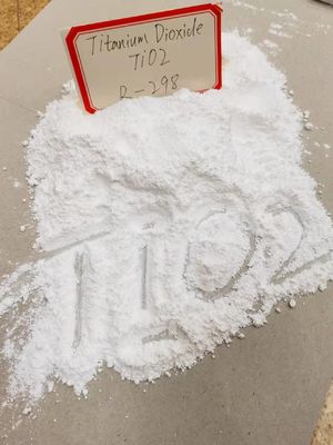 ไททาเนียมไดออกไซด์ White Pigment Rutile TIO2 R298 Sulphate White Powder