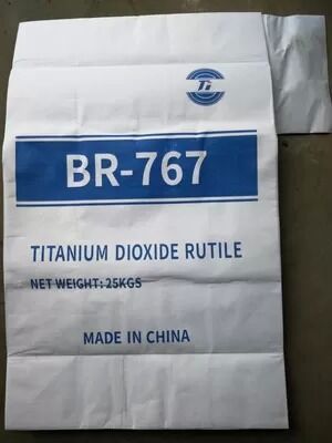 BR-767 รูไทล์ไทเทเนียมไดออกไซด์ เคลือบผิวด้วยอนินทรีย์ Si/Al และการปรับปรุงผิวด้วยสารอินทรีย์ สำหรับการใช้งานทั่วไป