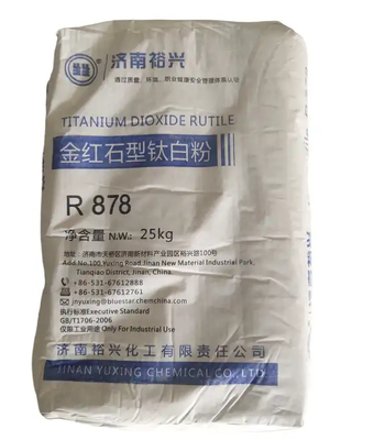 BLUESTAR Jinan Yuxing R878 กระบวนการซัลฟาต Rutile Titanium Dioxide แผ่นข้อมูลเทคนิค